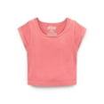 thumbnail image 1 of Weekend Academy Girls Cap Sleeve Seamless Top, Sizes 4-18, 1 of 5