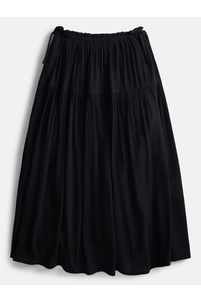 Girls Maxi Skirt with Side Tie, Sizes 4-18