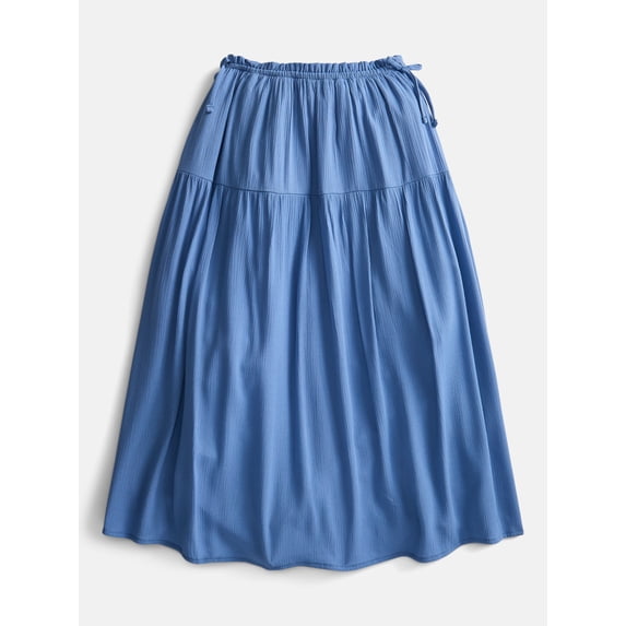 Weekend Academy Girls Maxi Skirt with Side Tie, Sizes 4-18