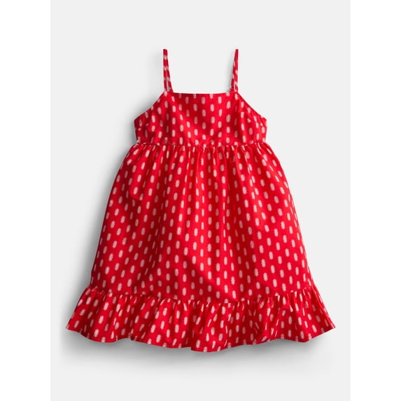 Weekend Academy Girls Sleeveless Cotton Babydoll Dress, Sizes 4-18