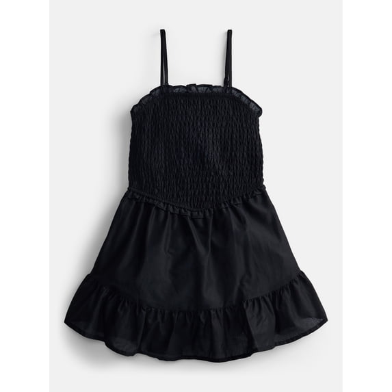 Weekend Academy Girls Smocked Ruffle Cotton Dress, Sizes 4-18