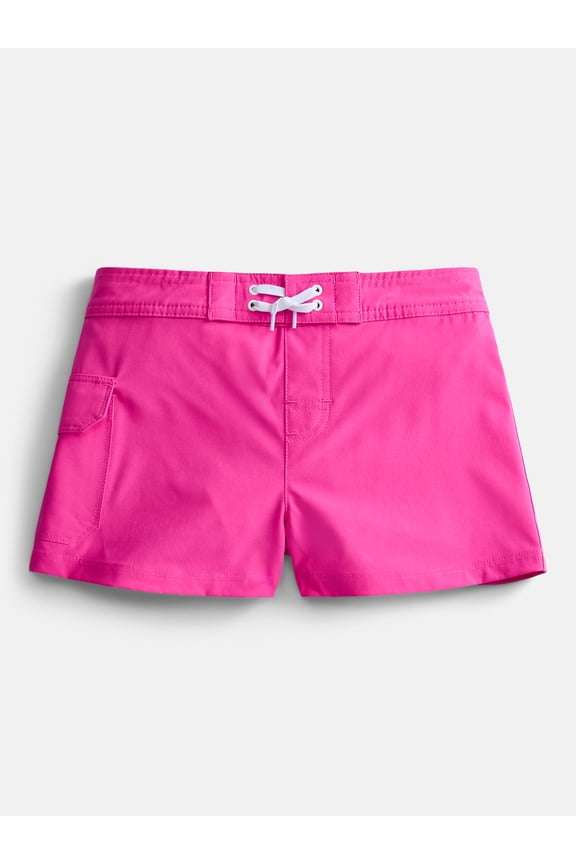 Girls Swim Boardshorts, Sizes 4-18