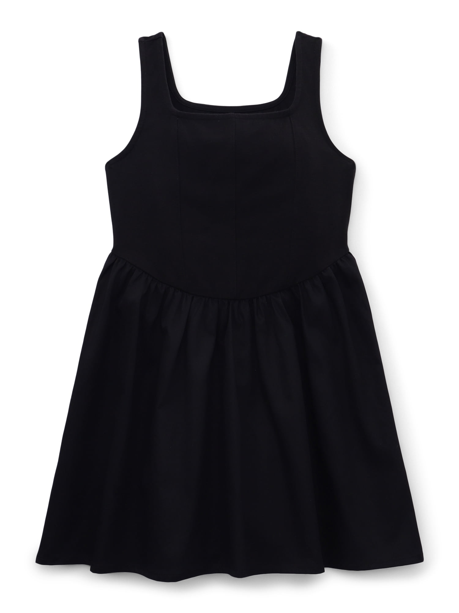 Weekend Academy Girls Square Neck Sleeveless Corset Dress, Sizes 4-18