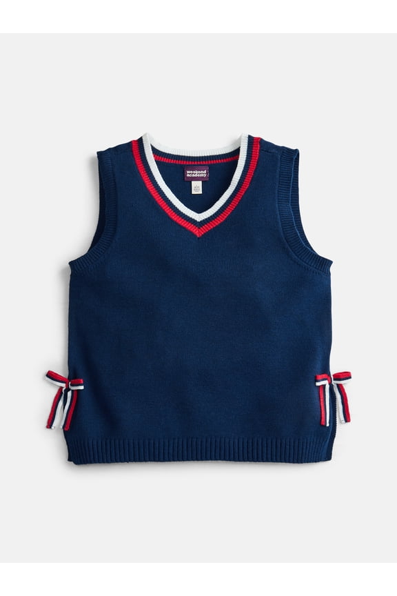 Girls Sweater Vest, Sizes 4-18
