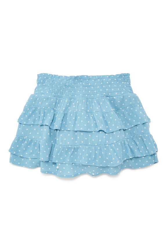 Girls Tiered Ruffle Skirt, Sizes 4-18