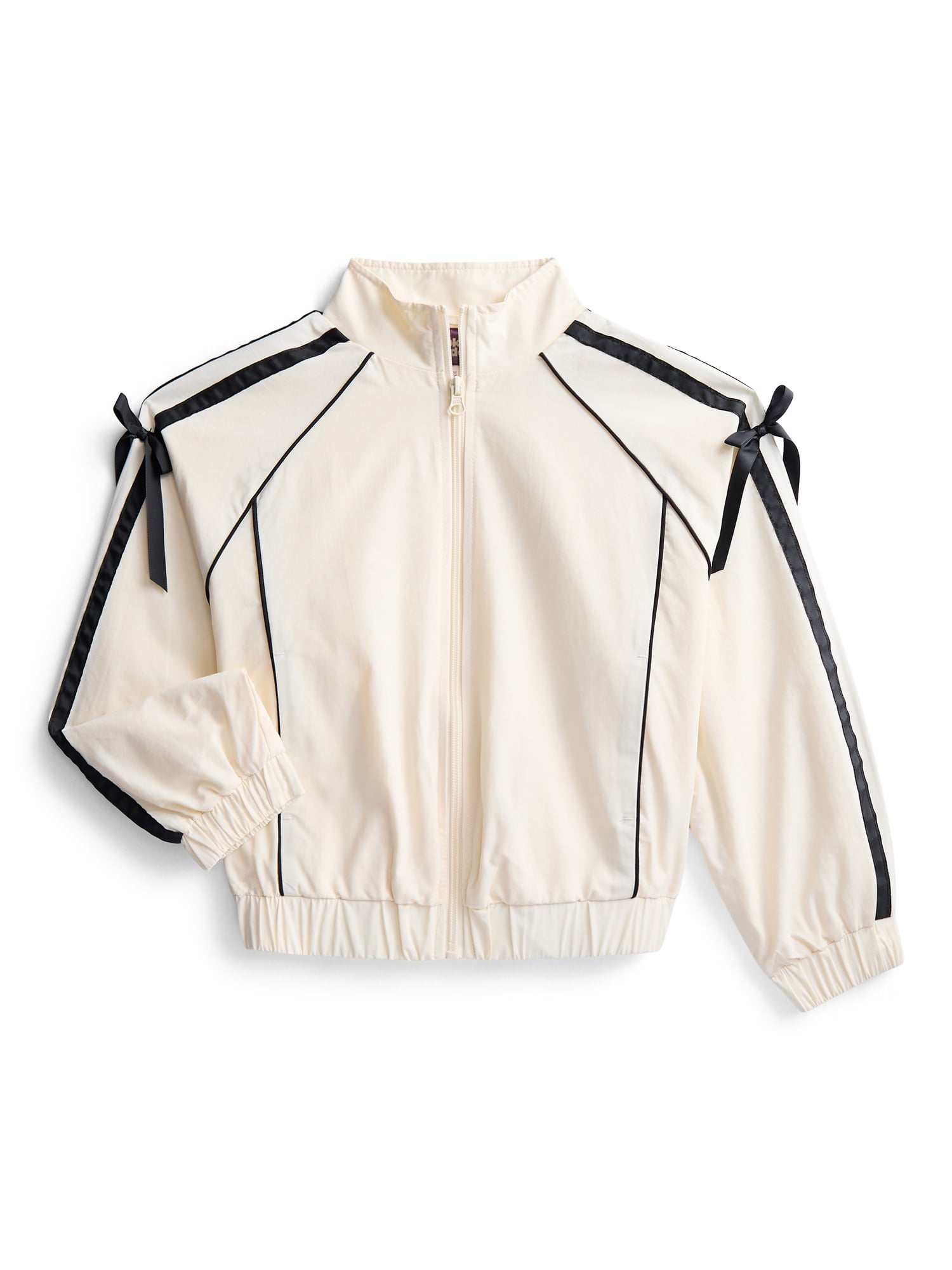 Weekend Academy Girls Bow Track Jacket, Sizes 4-18