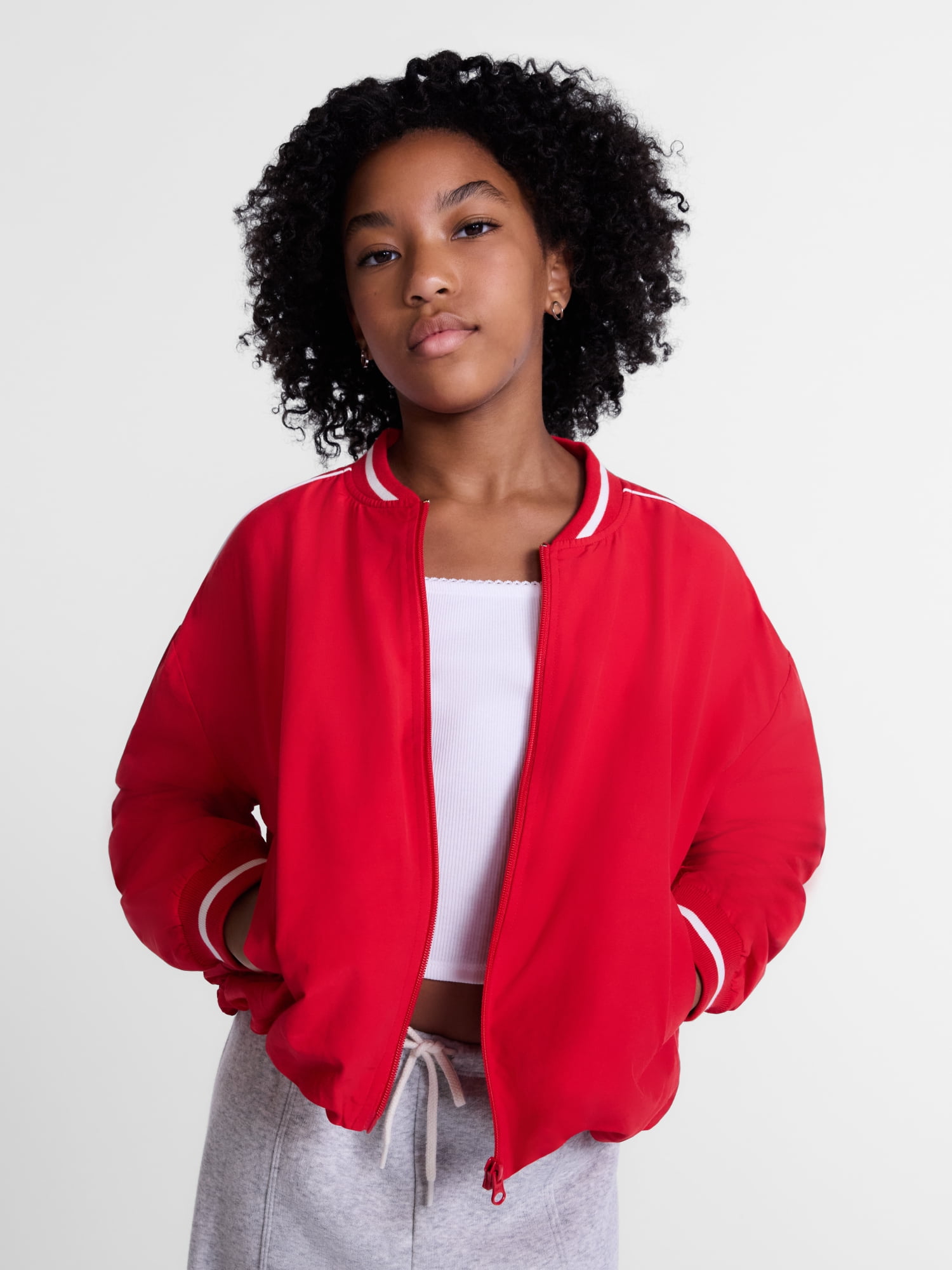Weekend Academy Girls Track Jacket, Sizes 4-18
