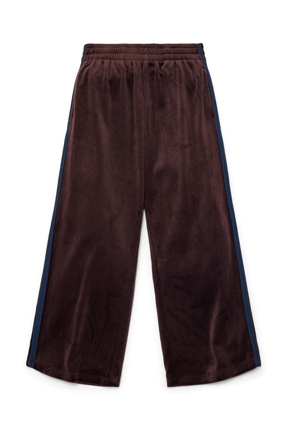 Girls Velour Track Pants, Size 4-18