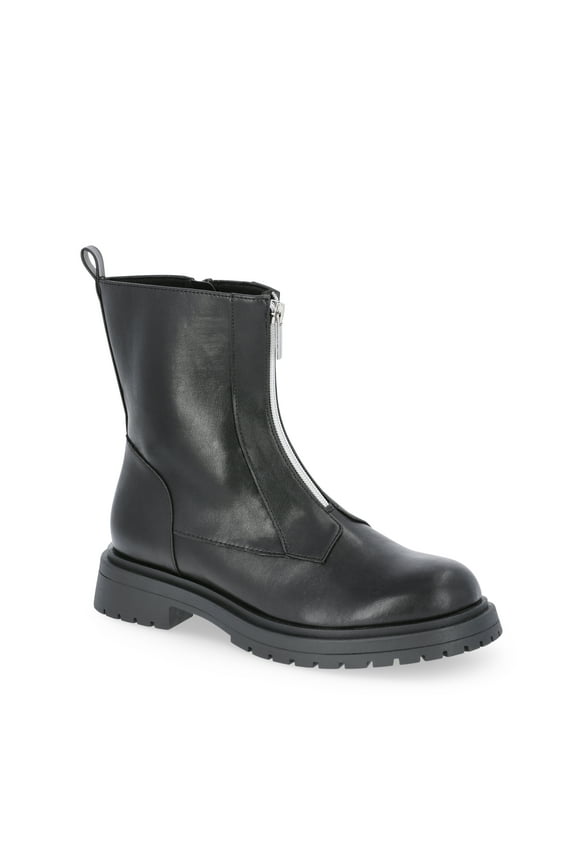 Girls Zip Front Boots