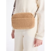 Weekend Academy Girls Faux Shearling Camera Bag
