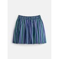 thumbnail image 1 of Weekend Academy Striped Button Front Pleated Skort, Sizes 4-18, 1 of 2