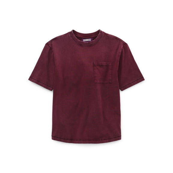 Weekend Academy Boys Pocket T-Shirt with Short Sleeves, Sizes 4-18