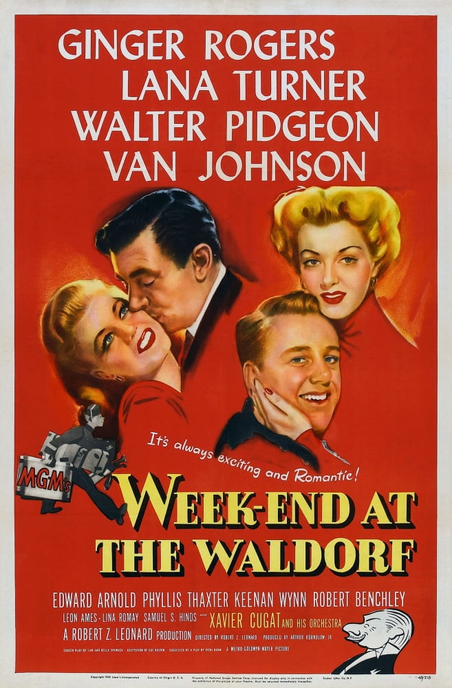 Weekend At The Waldorf Canvas Art - (24 x 36)
