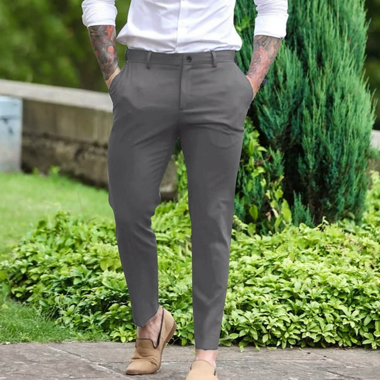 Weekend Big Tall Activewear Men S Casual Pants Mens Casual Sports Thickened Pants Cotton Pocket Multi Color Large Sanitary Pants Gray