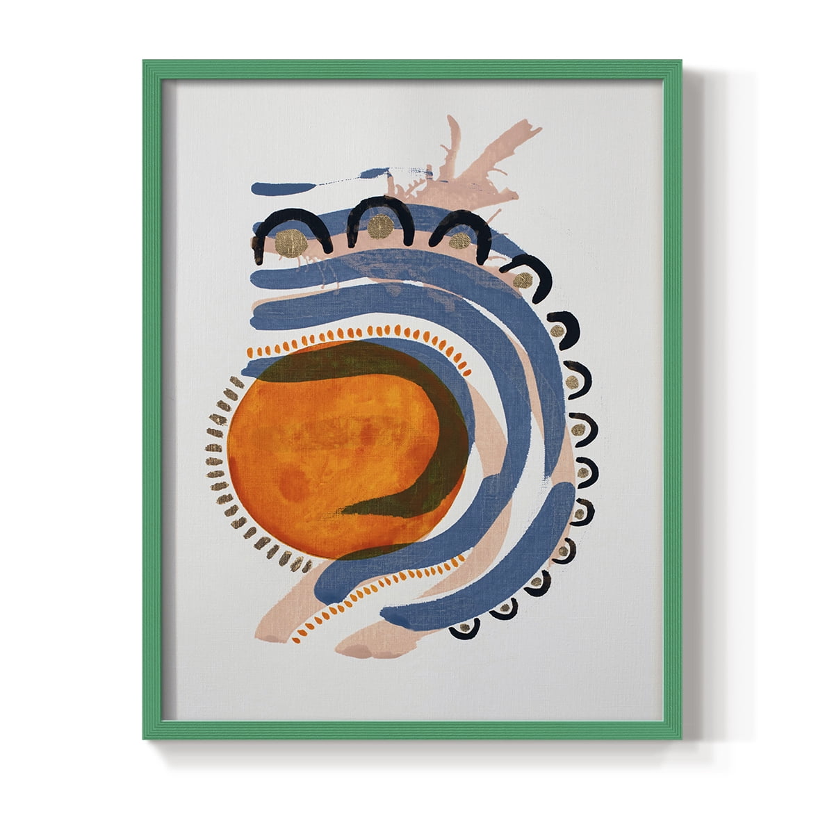 Weekend Car Rides Framed Print in Green Solid Wood 11 x 14 Framed Print