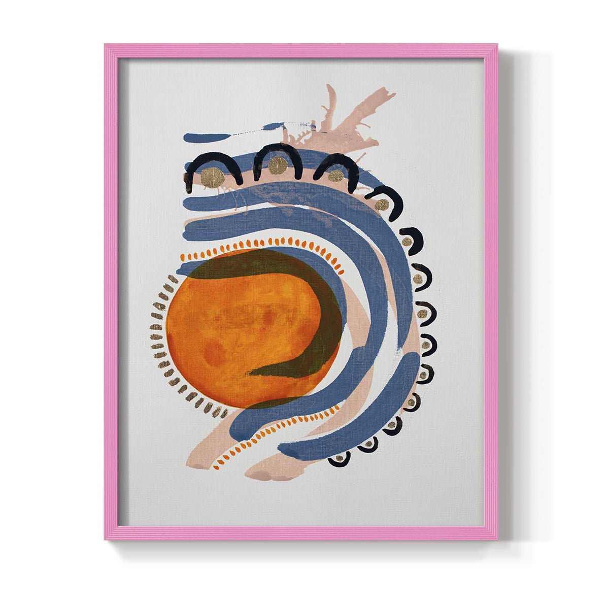 Weekend Car Rides Framed Print in Pink Solid Wood 8 x 10 Framed Print