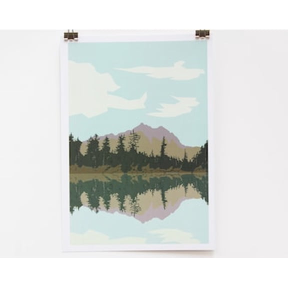 Weekend Explorer Lake And Forest Poster, Poster Only