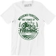 thumbnail image 1 of Weekend Forecast 100% Chance Of Farming Funny Farmer Men's T-Shirt, 1 of 4