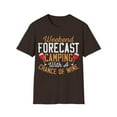 thumbnail image 1 of Weekend Forecast Camping with a Chance of Wine - Funny Camp Unisex T-Shirt, 1 of 4