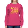 thumbnail image 1 of Weekend Forecast Graphic - Churro Fun Design Women's Sweatshirt, 1 of 4