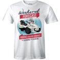 thumbnail image 1 of Weekend Forecast Riding With No Change Of Cleaning Or Cooking for Men T-Shirt, 1 of 4