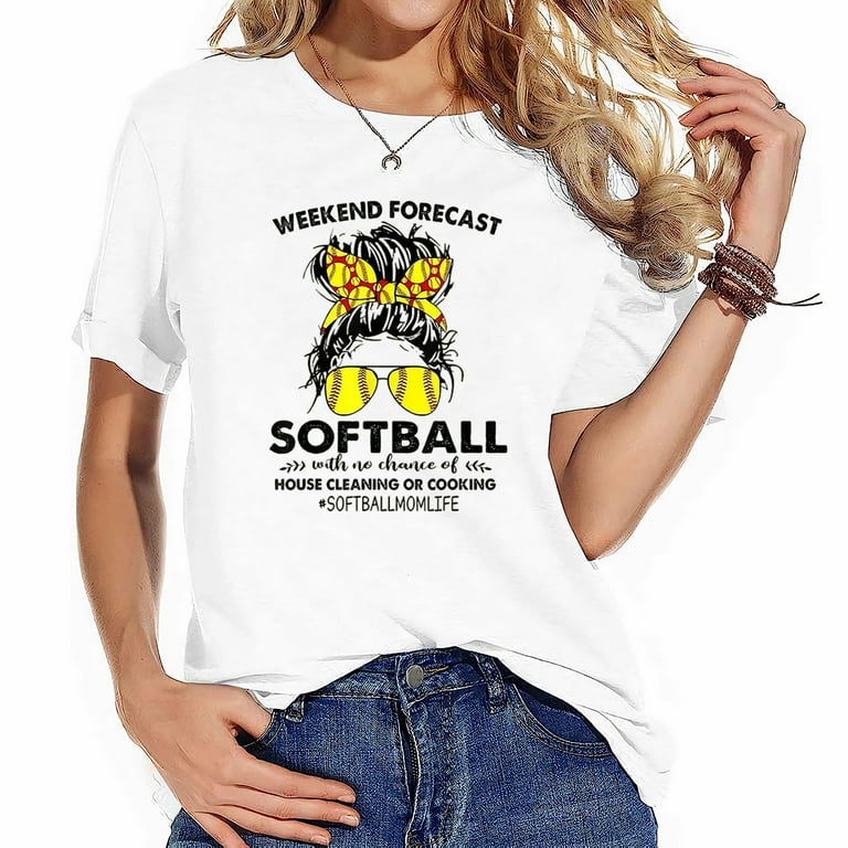 Weekend Forecast Baseball With No Chance Tshirt Weekend Forecast Baseball With No Chance Tshirt