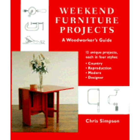 Pre-Owned Weekend Furniture Projects (Paperback) 096582487X 9780965824873