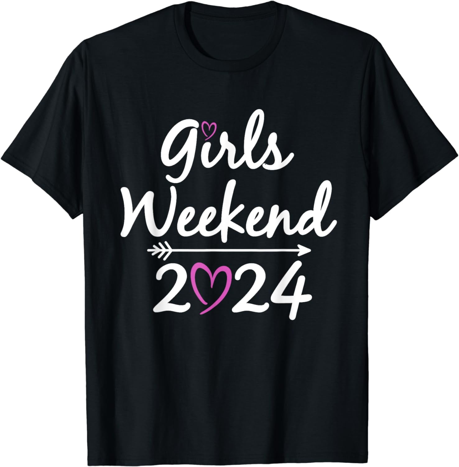 Weekend Getaway Girls Trip 2024 Design TShirt