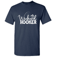 thumbnail image 1 of Weekend Hooker - Fishing T-Shirt Novelty Fishing Shirt, 1 of 5