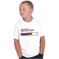 thumbnail image 1 of Weekend Loading Bar Computer Nerdy Crewneck T Shirts Boy Girl Teen Brisco Brands S, 1 of 6