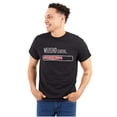 thumbnail image 1 of Weekend Loading Bar Computer Nerdy Plus Size Crewneck Graphic Tee Shirt Brisco Brands 3X, 1 of 4