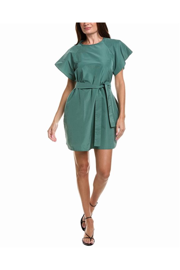 Weekend Max Mara womens Denis Dress, 10, Green