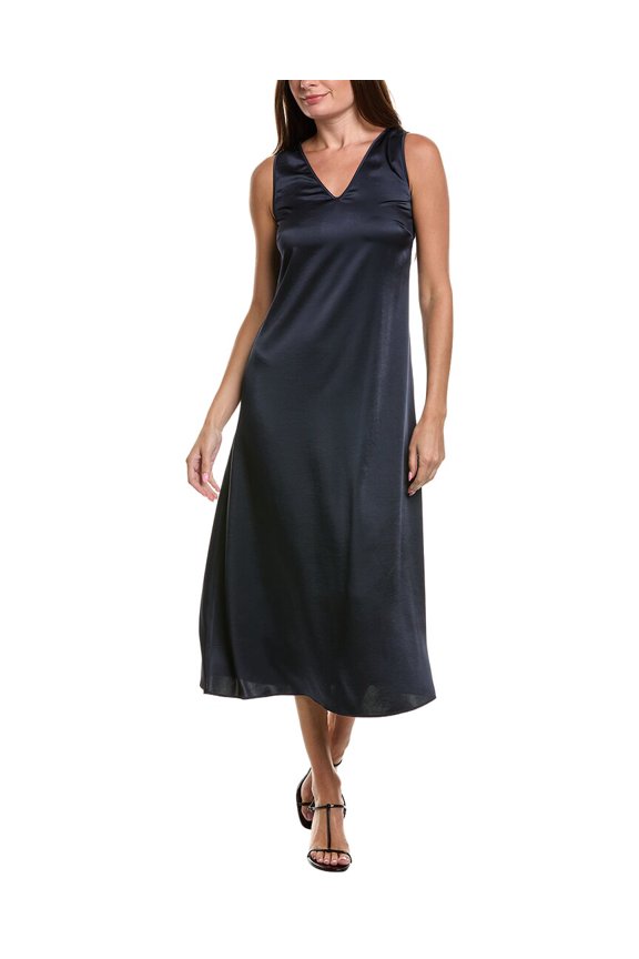 Weekend Max Mara womens Ottelia Dress, 8, Navy