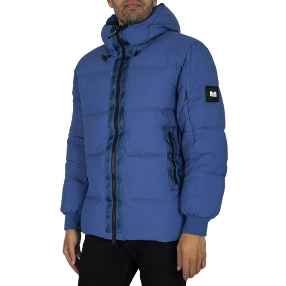 Weekend Offender Amsterdam Puffer Jacket, Blue