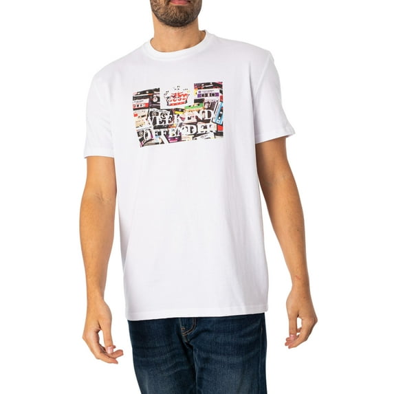 Weekend Offender Keyte Graphic T-Shirt, White