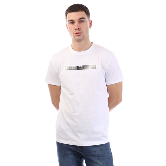 Weekend Offender Mens Shareck Checked T-Shirt