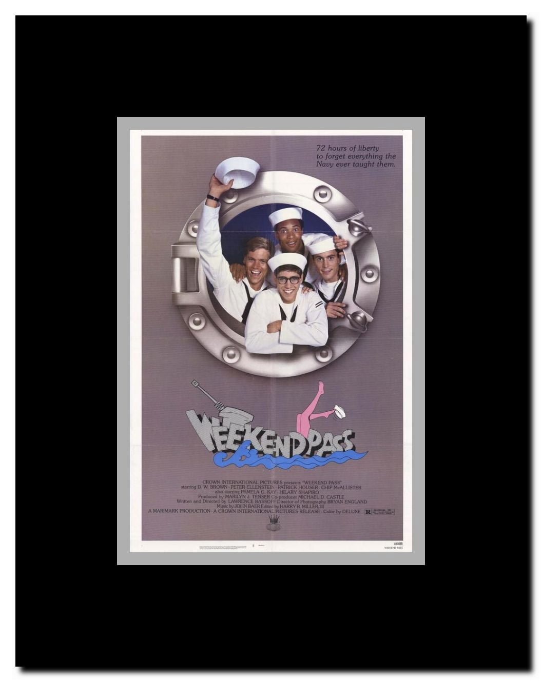 Weekend Pass Framed Movie Poster