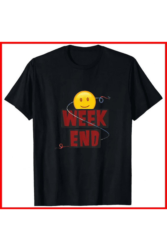 Weekend SHIRTS MOOD Casual Comfort Friday to Sunday Fashion Unisex T-Shirt, up to size 5XL