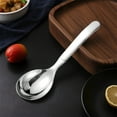 thumbnail image 1 of Weekend Special, ​​316 Stainless Steel Soup Spoon, Thickened Dining Utensil for Hot Dishes, Commercial-Grade Kitchen Tool​​ Limited Time Savings | Stainless Steel, B, Angeler, 1 of 6