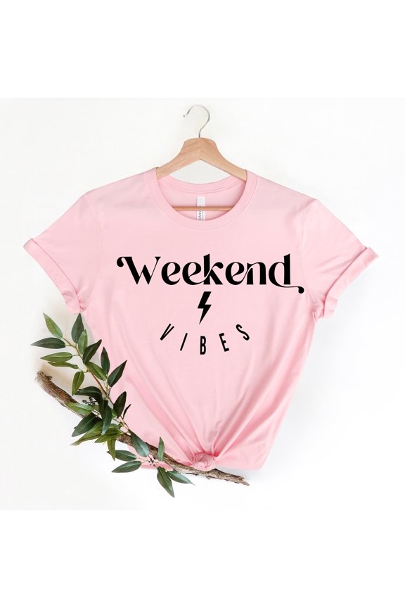 Weekend Vibes Shirt Weekend Vibes T-shirt Girls Weekend Shirt Vacay Vibes Girls Trip T-shi