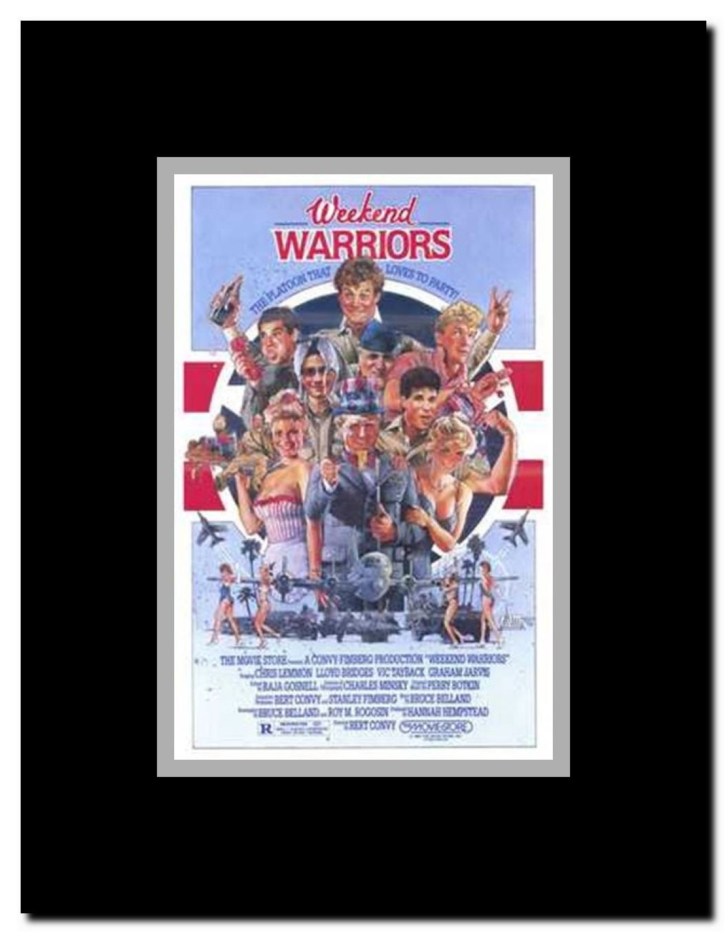 Weekend Warriors Framed Movie Poster