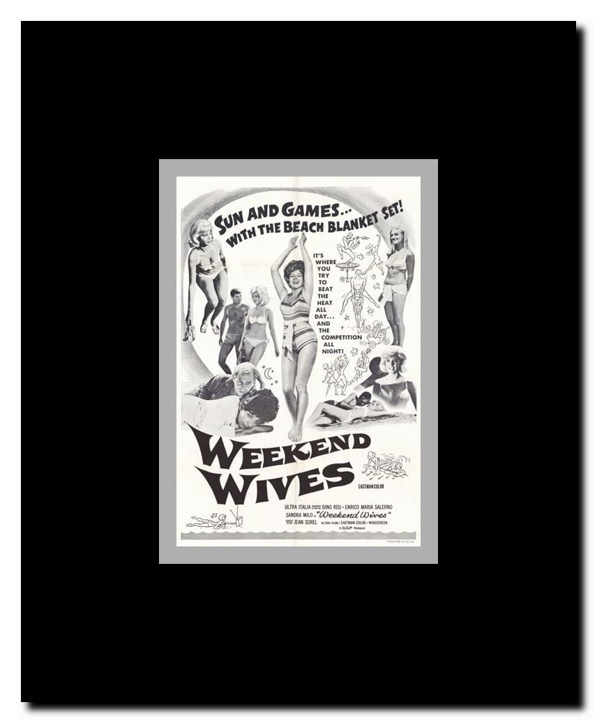 Weekend Wives Framed Movie Poster