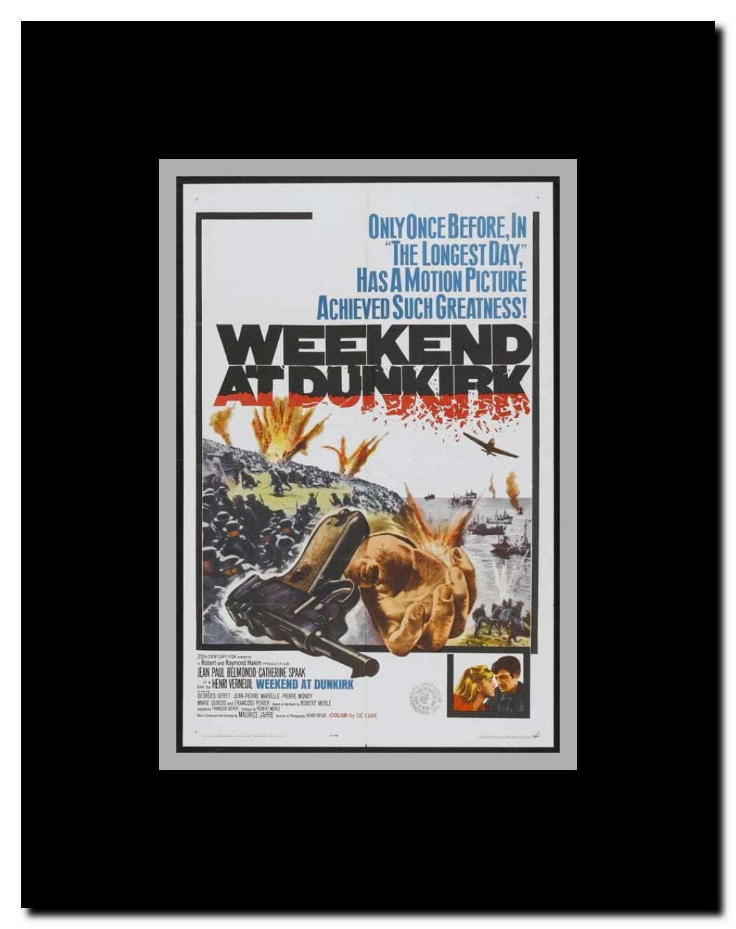 Weekend at Dunkirk Framed Movie Poster