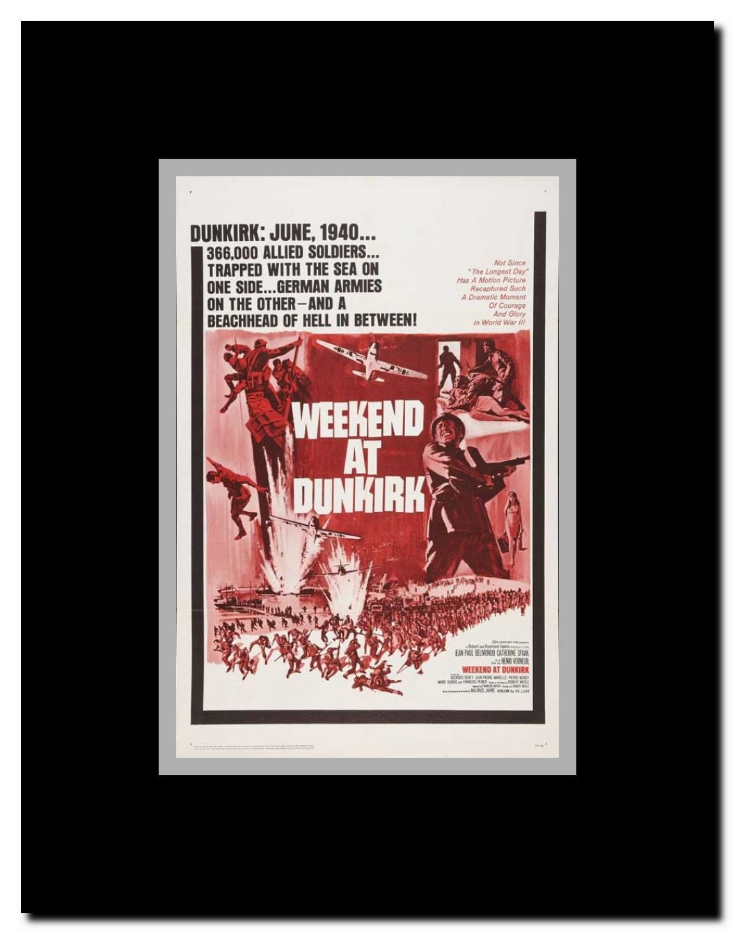 Weekend at Dunkirk Framed Movie Poster