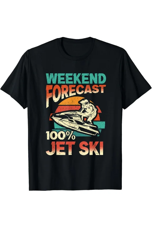 Weekend forecast 100% jet ski, skimboarding & water scooting Gift Unisex T-Shirt