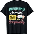 thumbnail image 1 of Weekend forecast scrapbooking T-Shirt, 1 of 4