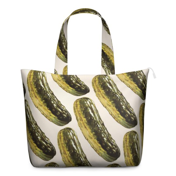 Weekender Bag Featuring American Food Swich Prints Large Capacity Travel Tote Bag with Hamburger Junk Food Designs, Lightweight Adjustable Strap for Weekend Trips