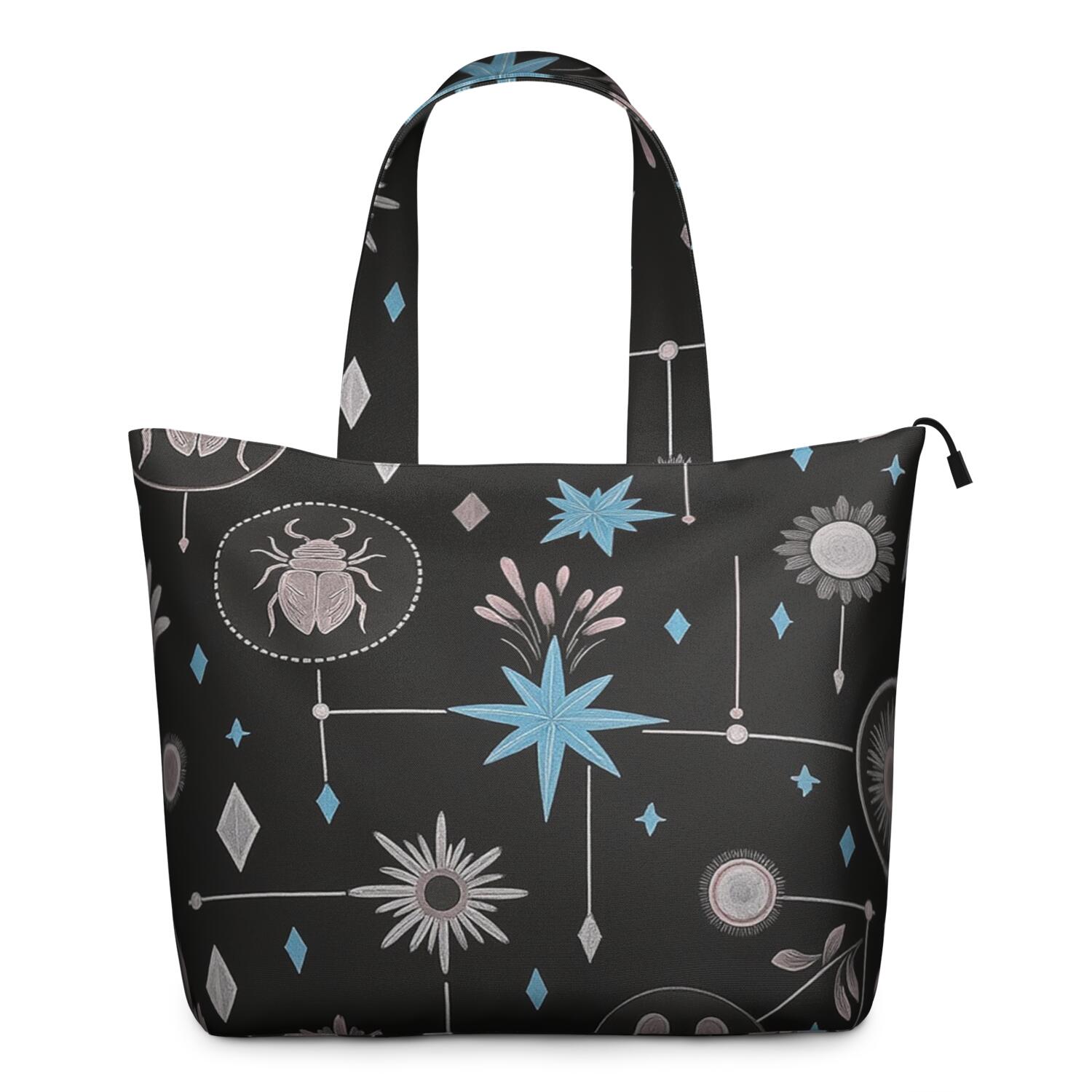 Weekender Bag Gothic Butterfly Moon Overnight Duffel Carry-On Tote Bag Fit . Inch Laptop Computer Gym Duffle for Gym Sessions Yoga Classes