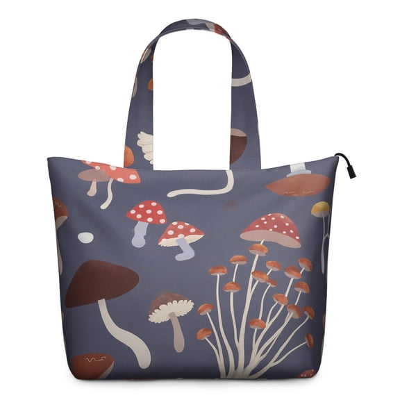 Weekender Bag Mushroom Luggage Bag Fit . Inch Laptop Computer Airplane Duffel for Gym Sessions Yoga Classes
