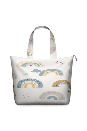 Weekender Bag Rainbow Cartoon Gym Bag Fit . Inch Laptop Computer Airplane Duffel for Short Trips Weekend Getaways